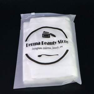 Bolsa de Embalaje de Ropa con Cierre Ziplock de PE Reciclable y Termosellable, Bolsa Personalizada con Cierre Esmerilado para Camisetas, Venta Caliente - Product Image 4