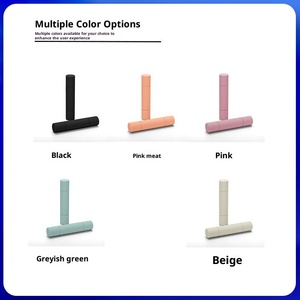 Attrezzatura eco-friendly per il Fitness per lo Yoga con manubrio regolabile in Silicone a tre sezioni piccolo peso del manubrio - Product Image 3