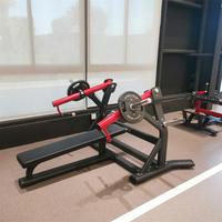 Équipement de gymnastique Plaque de force chargée Machine Incline Chest Press Iso-Lateral Horizontal Bench Press