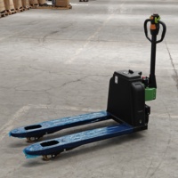 Transpalette électrique EVERLIFT ELEP-15TLI3, capacité de charge 1500 kg, chariot élévateur électrique, vérin hydraulique, certifié CE ISO, équipement d'entrepôt, chariot élévateur