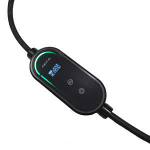 Cargador de Vehículos Eléctricos AEFA de 7.6kw, Modo 2, Carga de 32A Ajustable con Enchufe NEMA CEE Tipo 2, Tipo 1, Tipo GBT, Cargador Portátil para Vehículos Eléctricos IP67 - Product Image 3