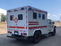 Unité médicale mobile tout-terrain 4x4, châssis Dongfeng Warrior, véhicule de secours en milieu sauvage