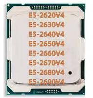Prosesor CPU Desktop Bekas E5-2696V4 2697V4 2698V4 2699V4 2697AV4 LGA 2011 Tipe Soket L3 8 Core 2.1GHz Cache L3