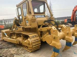 Topadora de Orugas Caterpillar D7G Usada de Alta Calidad, Modelo 2022, Motor, Capacidad de Nivelación de 8m, en Existencia para la Venta - Product Image 5