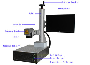 เครื่องแถบสติกเกอร์สำหรับสถานี,เครื่องยิงแผ่นเทปเทคโนโลยีโคบอลต์ Lt <span class=keywords><strong>Timberland</strong></span> รองเท้าเลเซอร์ทำเครื่องหมายเครื่องมือผ่าตัด - Product Image 6