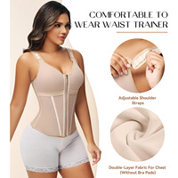 King Mcgreen Star Fajas Reductoras Colombianas Gaines Avec Boucle De Rangée Et Fermeture Éclair Taille Formateur Contrôle Du Ventre BBL Corset