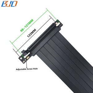 Câble d'extension de carte graphique PCI-E 3.0 X16 vers PCIe 16X à 90 degrés, rallonge GPU, 20CM 30CM 40CM 50CM 60CM 80CM 100CM - Product Image 2
