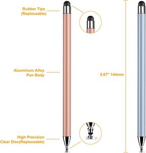 <span class=keywords><strong>ปากกา</strong></span>สไตลัสอะลูมิเนียม (7 ชิ้น) 2-in-1 <span class=keywords><strong>ปากกา</strong></span>หน้าจอสัมผัสความแม่นยำสูงและความไวสูงสำหรับไอแพด/ไอโฟน//สมาร์ทโฟนแท็บเล็ตระบบปฏิบัติการแอนดรอยด์ - Product Image 5