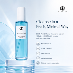 Gel Limpiador Facial Hidratante <span class=keywords><strong>de</strong></span> Marca Privada Beauty Cosmetics en Tubo, con BHA + Blue Tansy para una Piel más Clara - Product Image 3