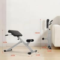 Chaise romaine Ab Workouts Banc de gymnastique assis pour la maison Hyperextension de la machine abdominale