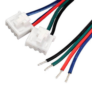 ชุดสายไฟประกอบอุปกรณ์ไฟฟ้าแบบกำหนดเอง XHS2.5 4PIN Connector 22AWG - Product Image 4