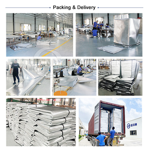 Housses de palette de fret imperméables, housses de palette thermiques isolées en plastique - Product Image 6