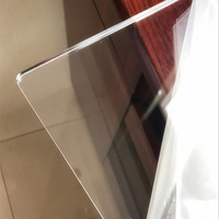 Protection UV Feuille acrylique plexiglas transparent Panneau acrylique d'approvisionnement d'usine pour l'affichage publicitaire et l'encadrement de vitrage