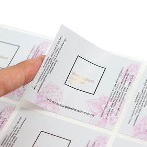 カスタムロゴ高級リサイクルマット金箔ステッカー包装 & 印刷カスタマイズされたラベル印刷製品 - Product Image 6