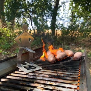 Soportes para Hot Dogs al por Mayor, Soporte de Acero Inoxidable para Salchichas de BBQ, Divertido Soporte Portátil para Salchichas, Parrillas para Hombres - Product Image 4