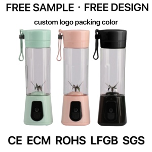 Misturador de vidro, espremedor de vidro de grande potência dupla, máquina integrada para servir garrafa misturadora - Product Image 2