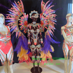 Disfraces de Carnaval Caribeño Hechos a Medida, Disfraces de Carnaval de Miami para Mujer 2026 - Product Image 5