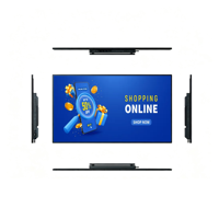 Écran 55 pouces 3840*2160 1920*1080 en mode paysage / vertical, affichage numérique compatible HDMI, optionnel avec écran tactile et kit de montage