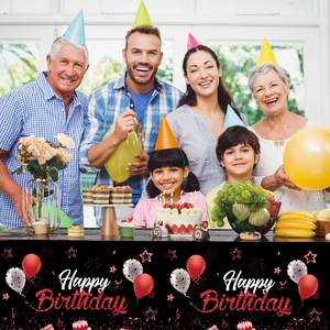 Manteles Desechables <span class=keywords><strong>de</strong></span> Plástico Resistentes al Aceite y al Agua, Cuadrados, Modernos, con Diseño Personalizado Impreso - Product Image 5