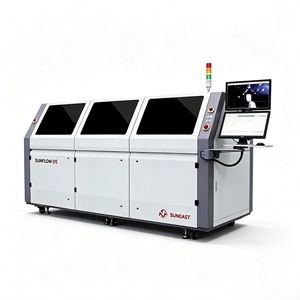 เครื่องบัดกรีอัตโนมัติ SUNFLOW <span class=keywords><strong>DS</strong></span> แบบเลือกจุดบัดกรีได้ สำหรับงานประกอบแผงวงจรพิมพ์ (PCB) ในสายการผลิต SMT - Product Image 4