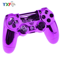 Pour PS4 Pro JDM 040 Boîtier complet Coque chromée Remplacement pour PS4 PRO Playstation 4 PRO JDS 040 V2 Manette