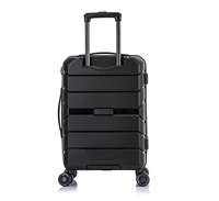 Valise de voyage de haute qualité pour le marché coréen, valise rigide 100% polypropylène PP, cadre métallique