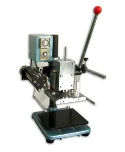 Small/mini hot foil stamp machine for leather/wood