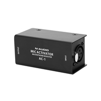 Amplification sans perte de Gain de N-AUDIO AC1 25 DB pour l'amplificateur dynamique de Microphone d'enregistrement sonore divers accessoires appropriés
