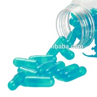 Capsules acryliques vides 100% BSE/TSE, HPMC/légumes, sans plantes, avec différentes couleurs et tailles, livraison gratuite