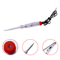 DC 6V-24V voiture camion tension Circuit testeur longue sonde stylo ampoule Automobile Sonde de Diagnostic Test stylo outils outil de réparation automatique