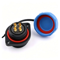 Connecteur circulaire à deux trous étanche IP68 pour l'aérospatiale série JH2113, fiche mâle JH2113P, prise femelle JH2113S, 2 à 12 broches