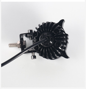 Faro Ausiliario LED per Moto Juchuang Design a <span class=keywords><strong>Gufo</strong></span> Bicolore 18W DC 12-80V Impermeabile 30000 Ore - Product Image 4