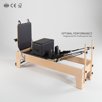 Reformers de Pilates de Madera de Roble de Alta Calidad, Equipo de Ejercicio Premium, Máquina de Pilates Reformer en Venta