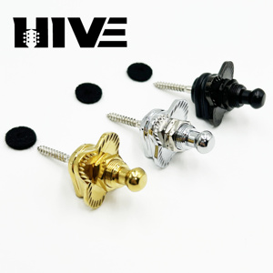 HIVE Squisiti Fermacorda Antiscivolo a Quadrifoglio con Taglio Diamantato, Bottoni in Metallo Antiscivolo per Chitarra, Basso, Ukulele - Product Image 6