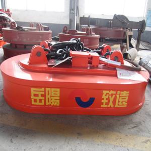 楕円形容器形状工業用オーバーヘッドクレーンマグネット金属鋼スクラップ処理用強力電磁石 - Product Image 5