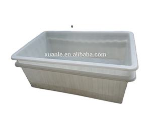 Bassin en plastique LLDPE de 1500 litres pour l'élevage de poissons, durable, de qualité alimentaire, empilable, 2160x1360x630mm, vente en gros - Product Image 5