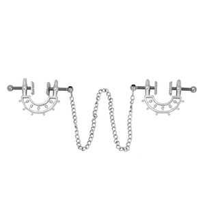 Nuevo Lanzamiento: Pinzas de Acero para Pezones, Juegos BDSM para Adultos, Juguetes Sexuales, Artículos Eróticos para Mujeres, Fetiche Exótico, Pinzas Metálicas para Senos - Product Image 6