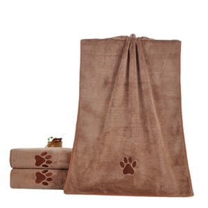Toalla ecológica de microfibra para mascotas, absorbente de secado rápido, toalla gruesa sin desprendimiento para gatos y perros para aseo exclusivo - Product Image 3