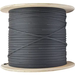 FTTH outdoor single core three steel wire butterfly fiber communication leather wire