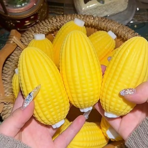 Elonna Crunchy <b>Ball</b> Popcorn Block <b>Squeezing</b> Toy PU Material Corn Crisp Crack Sound Simulated Food Hand Fidget Toy - Product Image 4