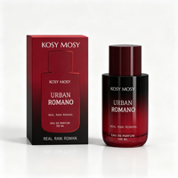 Collection Kosy Mosy Beauty Urban Romano Charcoal Grey Stone Intense Dark Wood Trail Bitter Dark Fruit Nuance 100ml Parfum