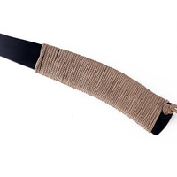 Hache tactique multifonctionnelle en acier inoxydable, lame double pleine longueur, pour la chasse et le camping