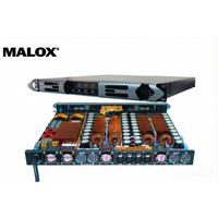 Amplificateur de puissance professionnel 4 canaux classe D DA18K4 1U, amplificateur audio numérique 9000W 4 ohms, amplificateur de système sonore haute puissance