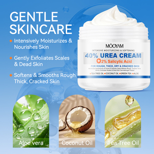 <span class=keywords><strong>Crema</strong></span> all'<span class=keywords><strong>urea</strong></span> 40% OEM all'ingrosso, idrata e nutre intensamente la pelle, etichetta privata MOOYAM, cura della pelle per corpo e <span class=keywords><strong>viso</strong></span>, 150g. - Product Image 5