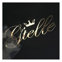 Autocollant Personnalisé CS Fin Électroformage 100% Nickel Imperméable Adhésif 3M Logo Étiquette Marque Téléphone Mobile Électronique Grand Public
