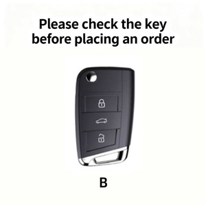 Étui de clé de voiture en alliage de zinc pour <span class=keywords><strong>Volkswagen</strong></span> Sagittarius, Touguan I, Lavida Plus, Tuyue, Golf 7, Polo, Bora, <span class=keywords><strong>Business</strong></span> Wind - Product Image 3
