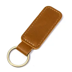 2024 Sprinters Advertising Premium Quality Hot Selling Custom Made Classic Leather Metal Keychain