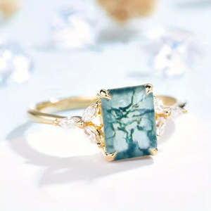 Anello Vintage con Zircone a Marquise per Donne, Gioiello Creativo e alla Moda - Product Image 2