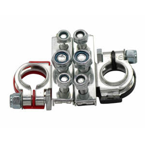 Tête de Pile de batterie <span class=keywords><strong>Automobile</strong></span> en laiton plaqué étain connecteur de batterie borne de batterie Positive et négative - Product Image 4