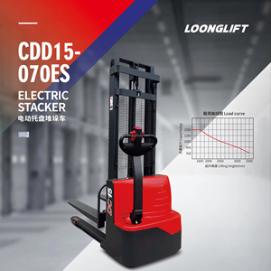 รถยกไฟฟ้า CDD15-070ES ขนาด 1.5 ตัน ยกสูง 1600 มม. แบบไฟฟ้าเต็มรูปแบบ ขาตั้งกว้าง ความกว้างงาตะเกียบ 550/685 มม. สำหรับใช้งานภายในอาคาร - Product Image 3